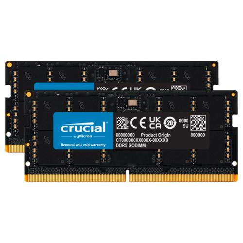 Crucial 16GB Kit 8GBx2 DDR5 4800MHz SODIMM Laptop Memory price in hyderabad, telangana, nellore, vizag, bangalore