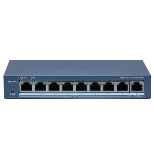 Hikvision DS 3E1309P EI B 8 Port Smart Managed PoE Switch price in hyderabad, telangana, nellore, vizag, bangalore