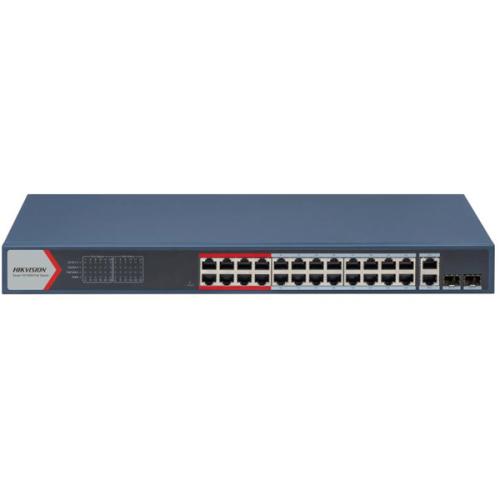 Hikvision DS 3E1326P EI 24 Port Fast Smart PoE Switch price in hyderabad, telangana, nellore, vizag, bangalore