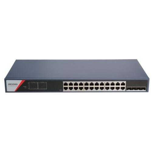 Hikvision DS 3E1528P SI 24P4F 24 Port Smart Gigabit PoE Switch price in hyderabad, telangana, nellore, vizag, bangalore