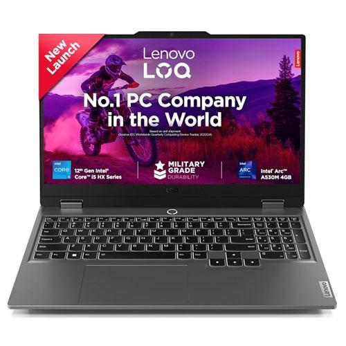 Lenovo LOQ 12th Gen Intel i5 12450HX AI Gaming Laptop price in hyderabad, telangana, nellore, vizag, bangalore