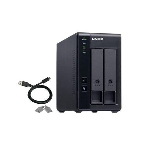 Qnap TR 002 2 Bay NAS Storage price in hyderabad, telangana, nellore, vizag, bangalore