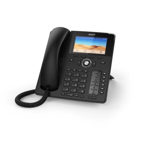 Snom D785 Black And White IP Telecom Phone price in hyderabad, telangana, nellore, vizag